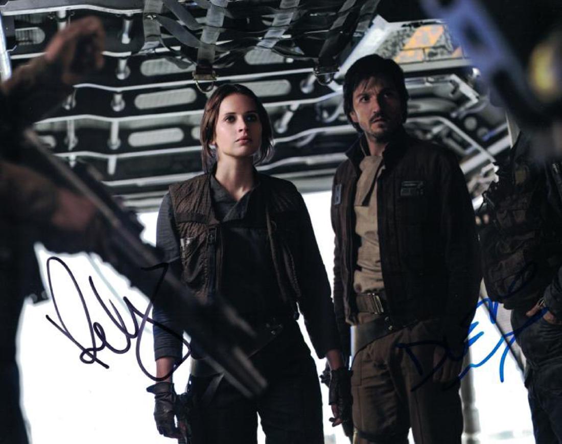 "ROGUE ONE: A Star Wars Story" Jones and Luna Signed (1 of 2)