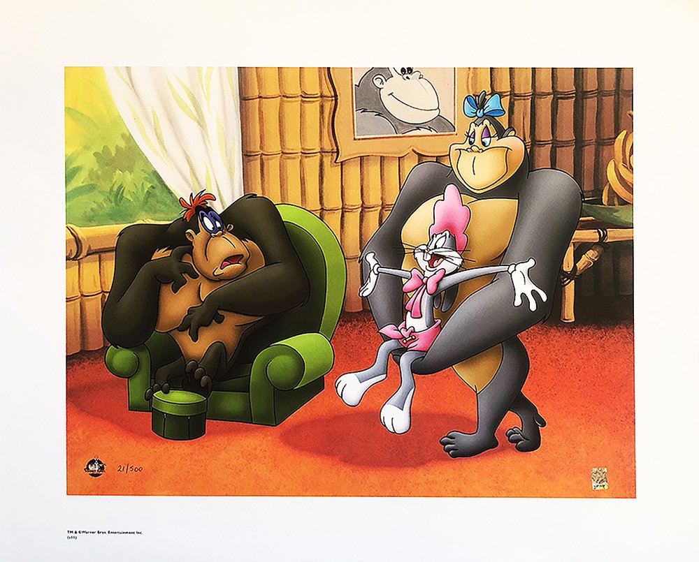 "LOONEY TUNES" - 'Gorilla My Dreams' CLASSIC BUGS LE (1 of 2)