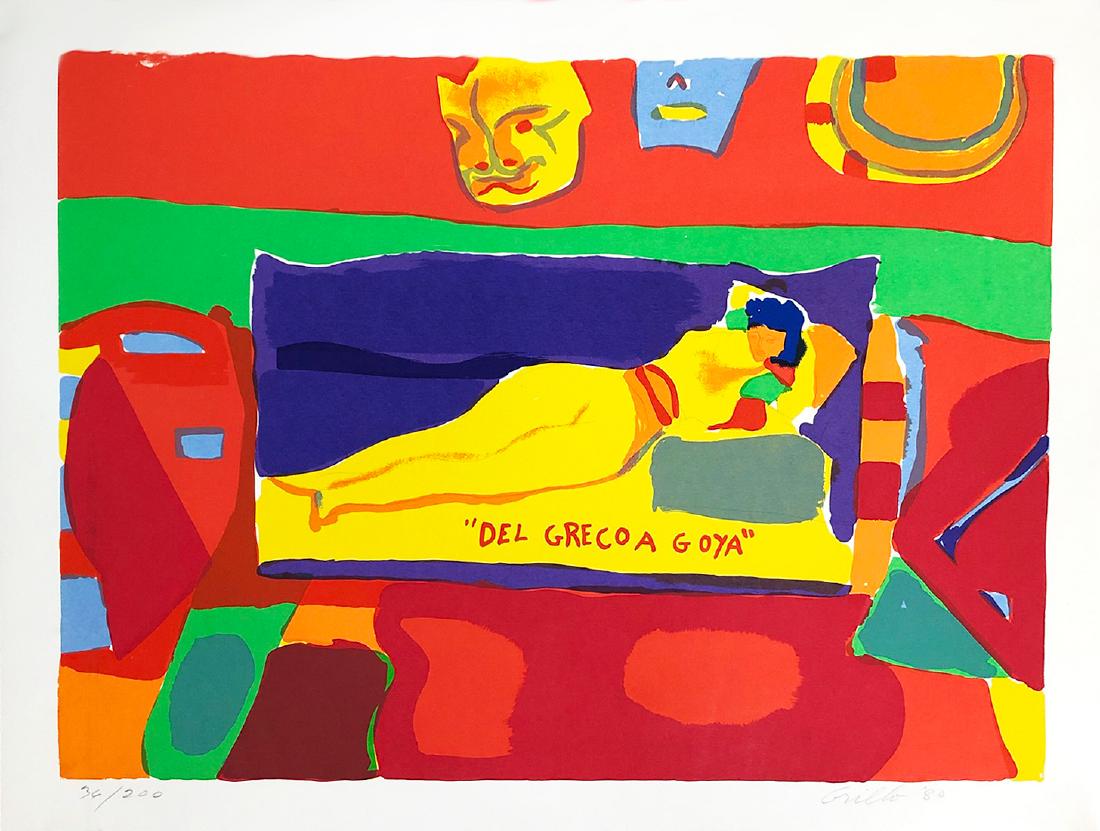 JOHN GRILLO - 'Del Greco A Goya' Rare Colorful H/S LE (1 of 4)