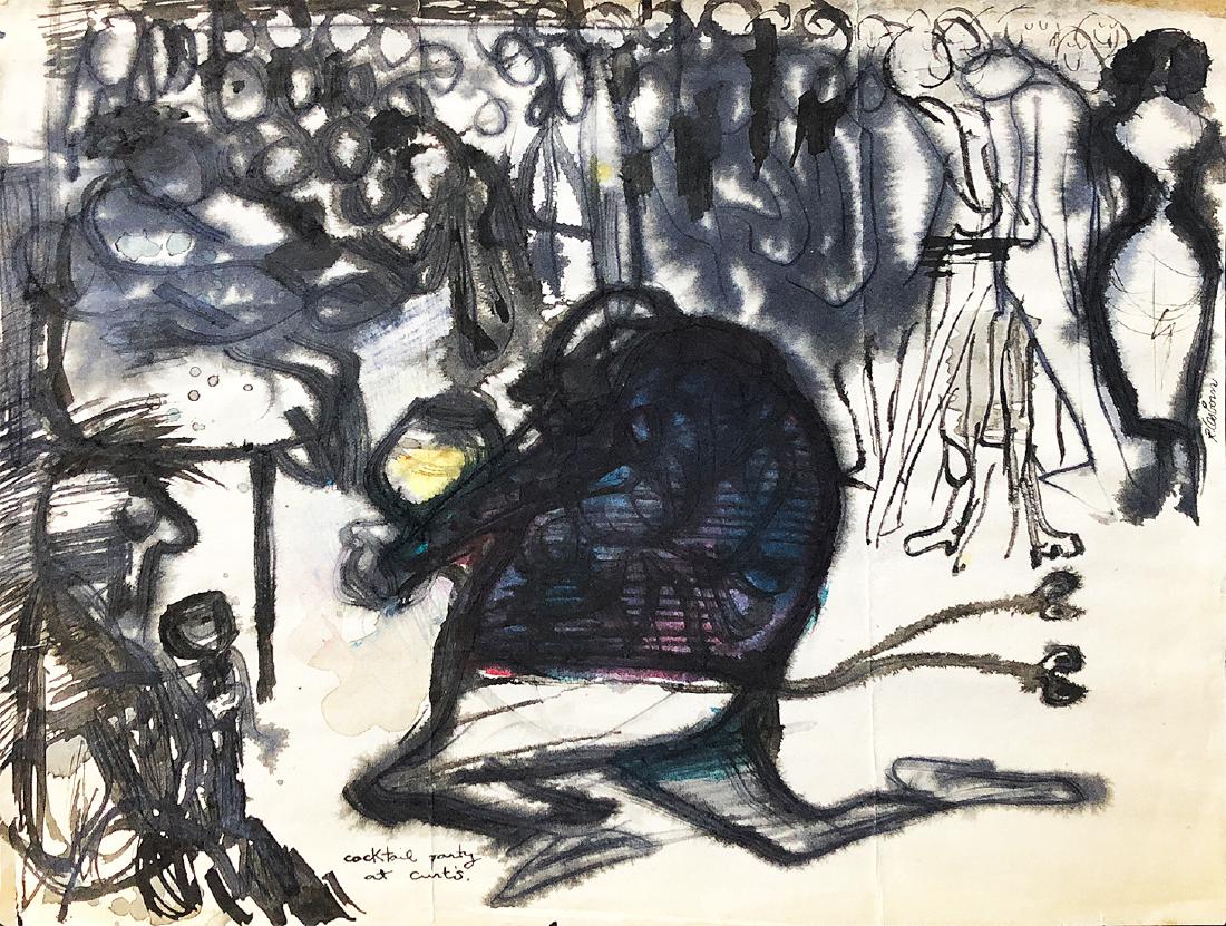 ROBERT OSBORN - Original Painting - gift for dealer (1 of 4)