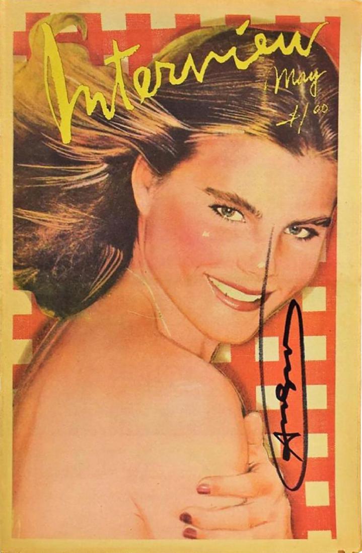 ANDY WARHOL - RARE full-issue 'Interview' magazine (May (1 of 4)