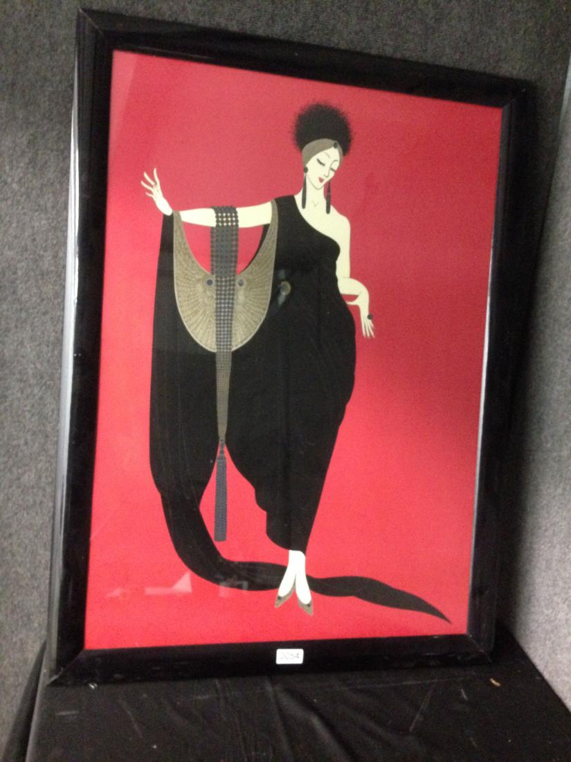 Erte Print Framed (1 of 8)