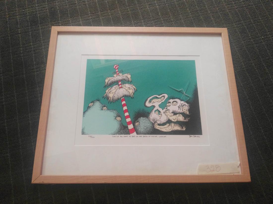 Dr Seuss Print They've all gone to bed of their choices (1 of 6)