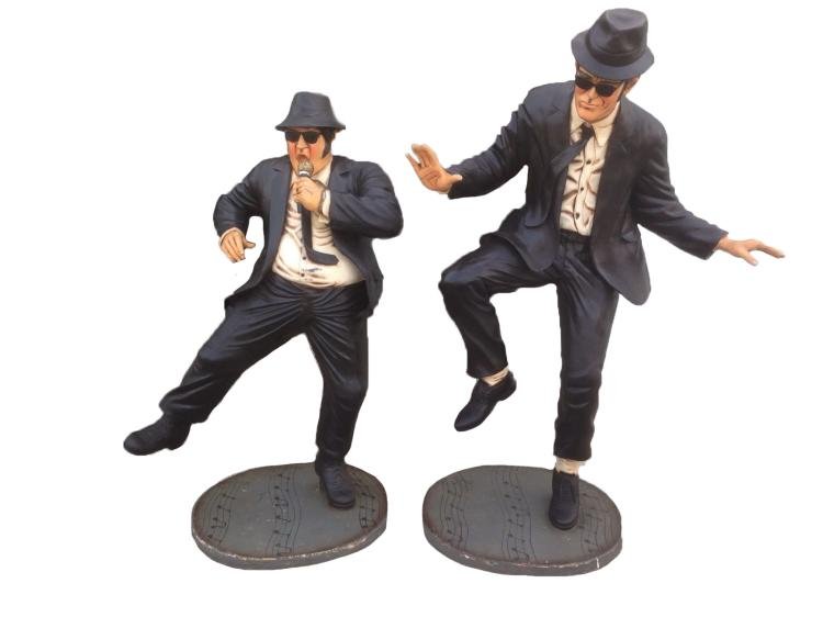 Life Size Blues Brothers Statues