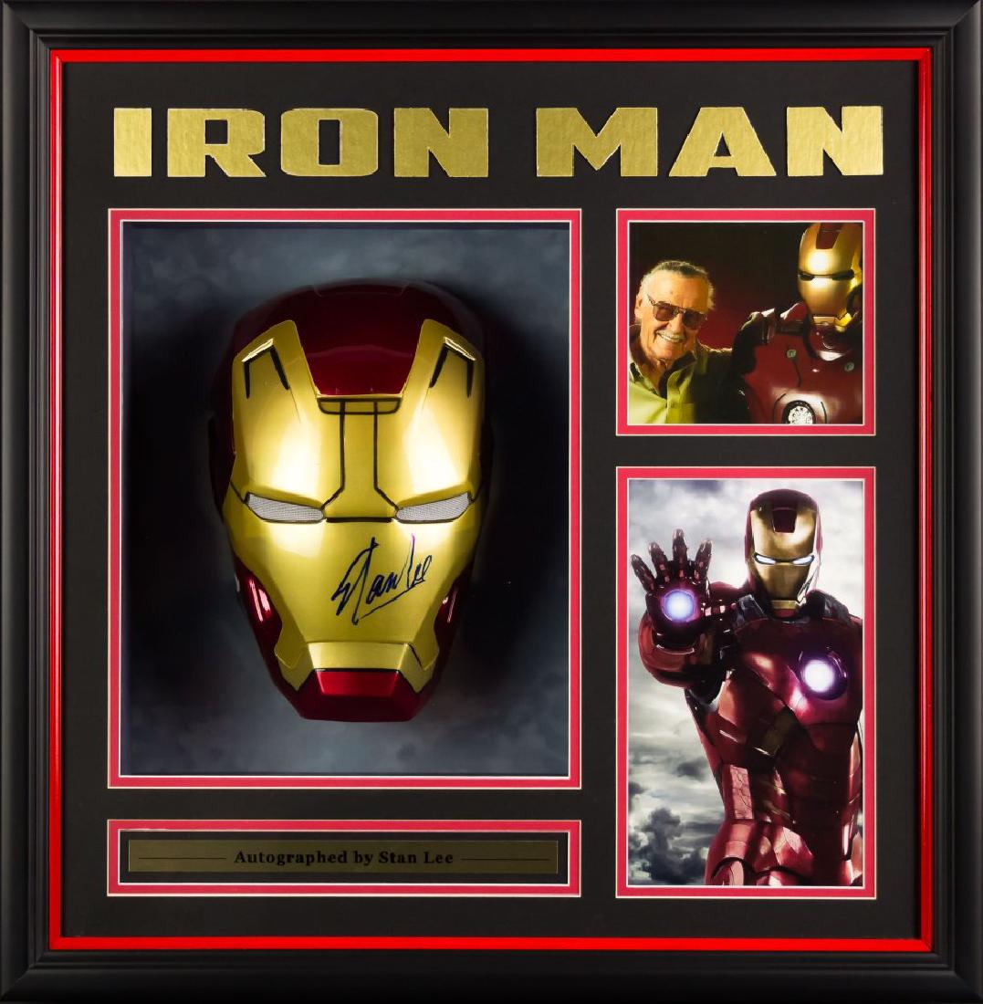 Iron Man Mask- Signed Collage (1 of 1)