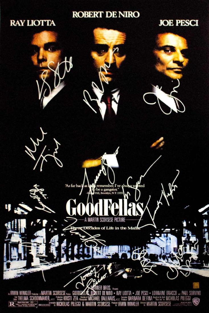 Goodfellas – Signed Movie Poster (1 of 1)