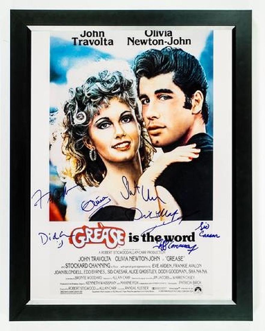 Grease - Signed Movie Poster (1 of 1)