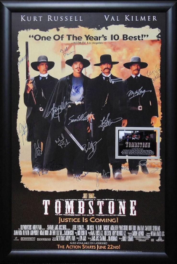 Tombstone Signed Movie Poster