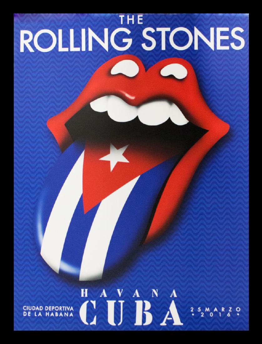 Rolling Stones Cuba Poster (1 of 1)