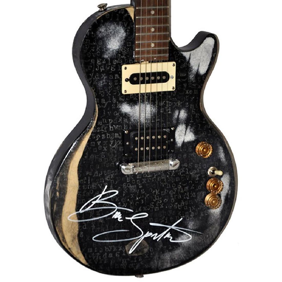 Bruce Springsteen Signed Guitar (1 of 1)