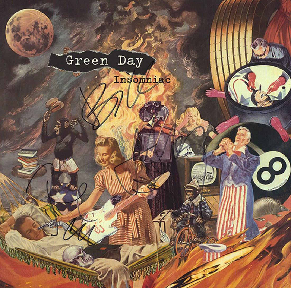 Green Day Signed "Insomniac" Album (1 of 1)