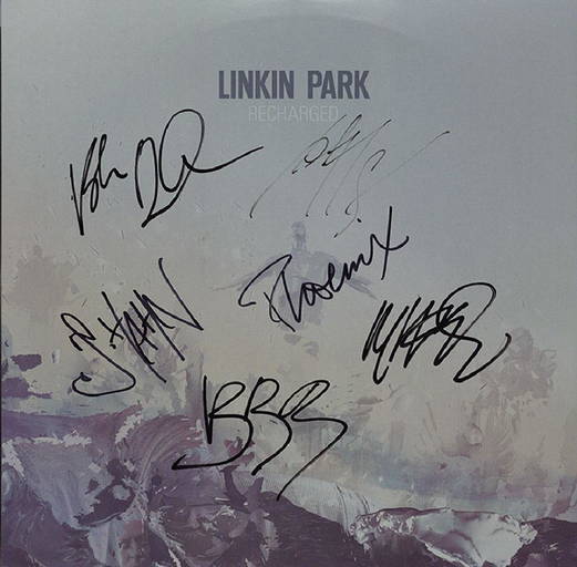 Linkin Park Signed "recharged" Album