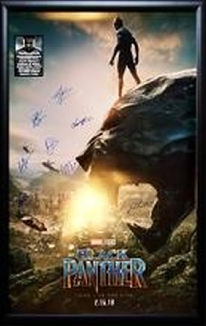 Black Panther - Signed Movie Poster (1 of 1)