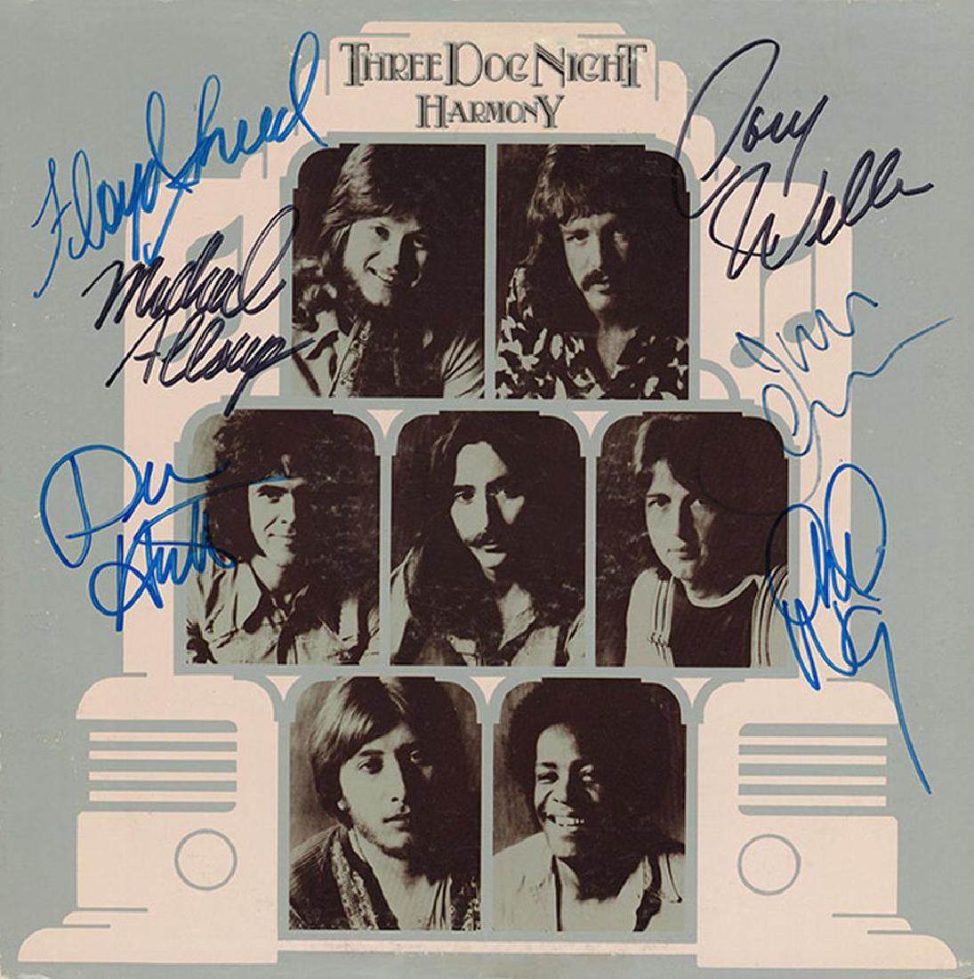 Three Dog Night Signed Harmony Album (1 of 1)