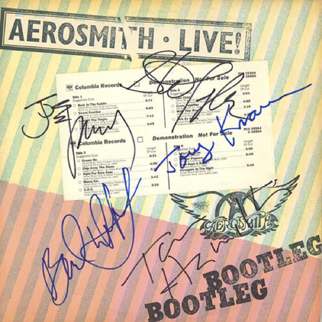 Aerosmith Signed Live Album (1 of 1)