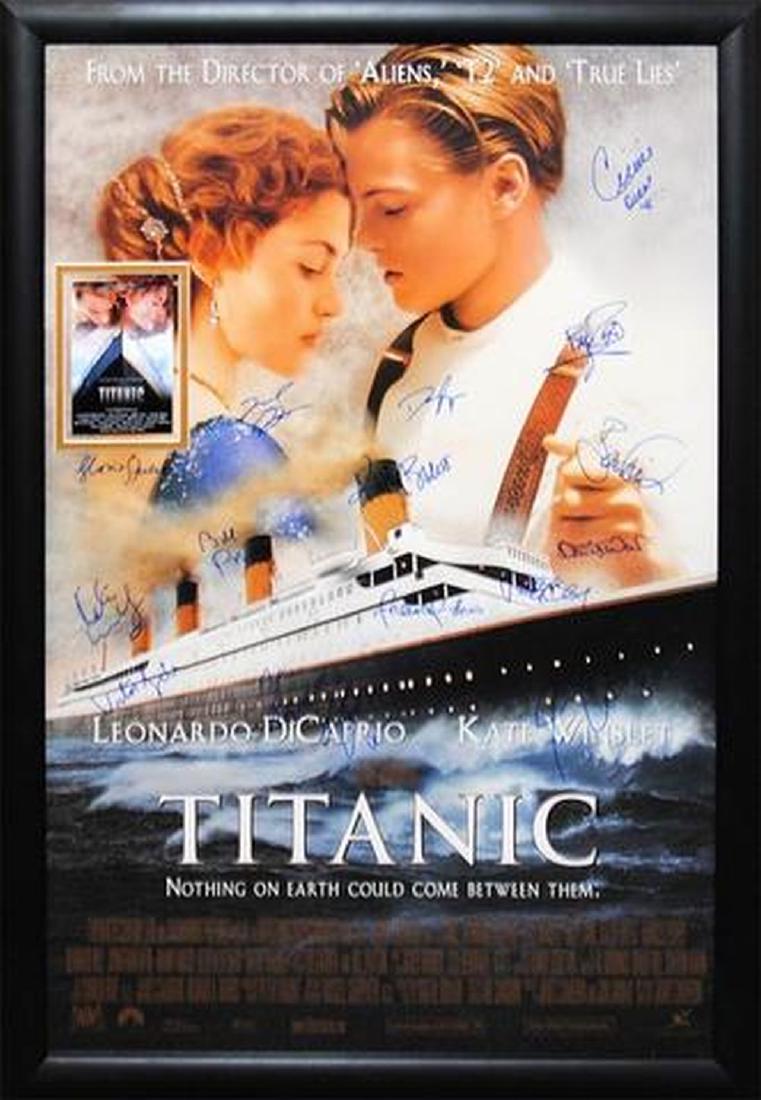 Titanic - Signed Movie Poster (1 of 1)