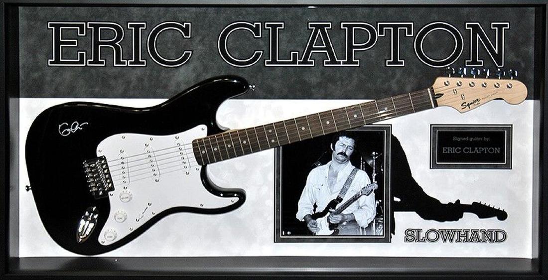 Eric Clapton Autographed Guitar (1 of 1)