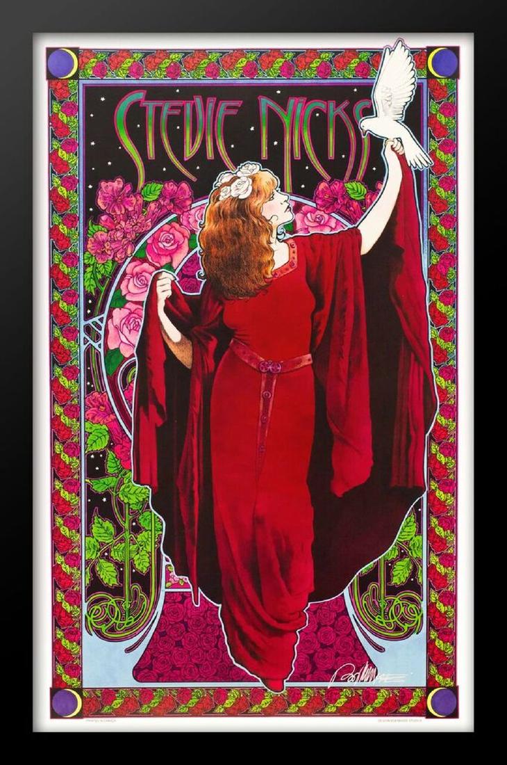 Concert poster designed for Stevie Nicks. (1 of 1)