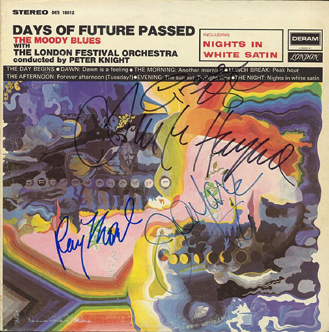The Moody Blues Band Signed Days Of Future Passed Album (1 of 1)
