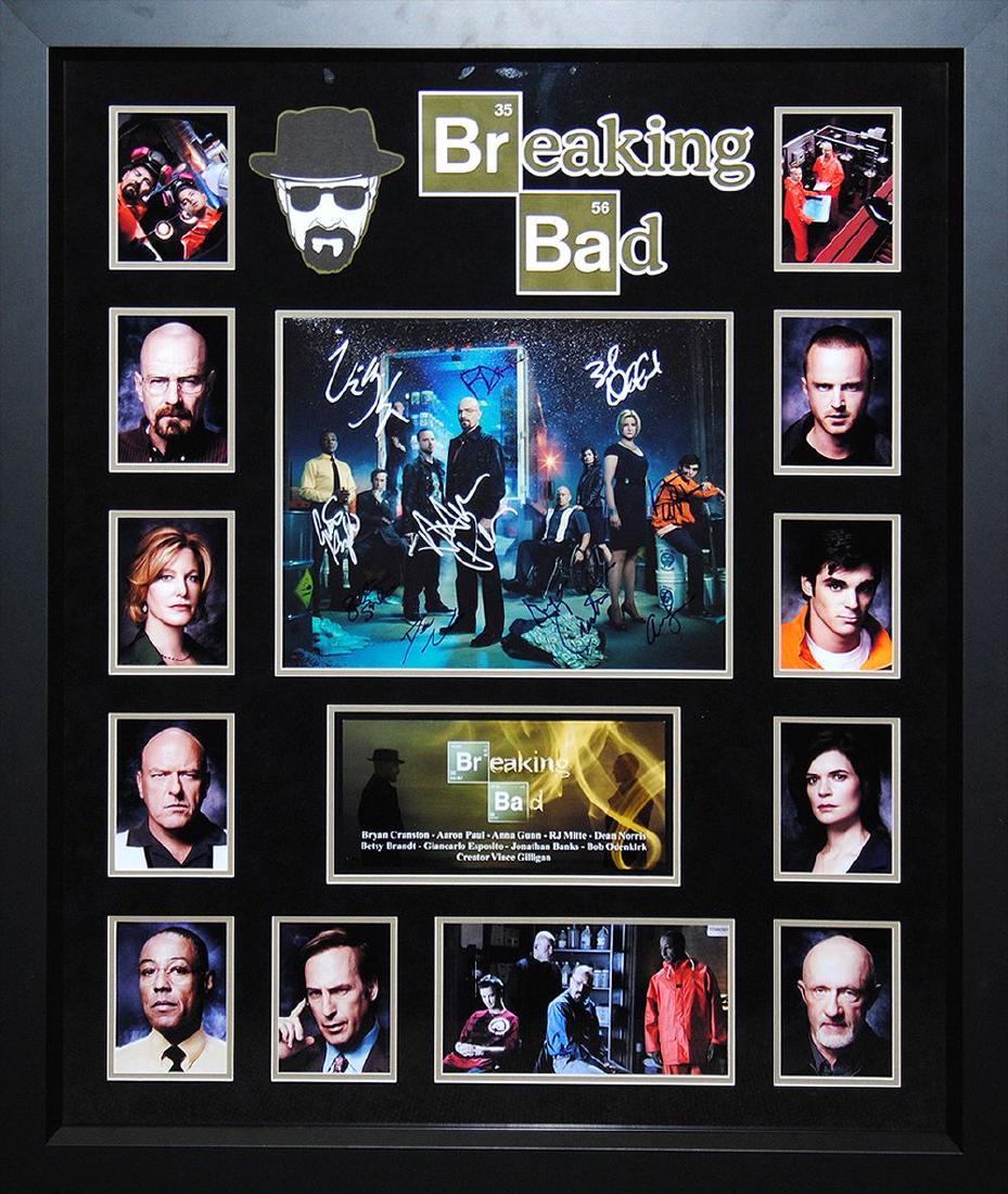 Breaking Bad Signed Collage (1 of 1)