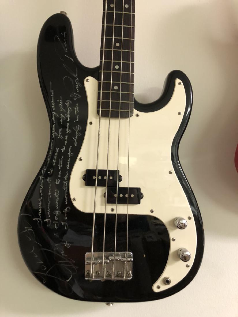 Prince Signed Guitar with Handwritten Purple Rain (1 of 1)