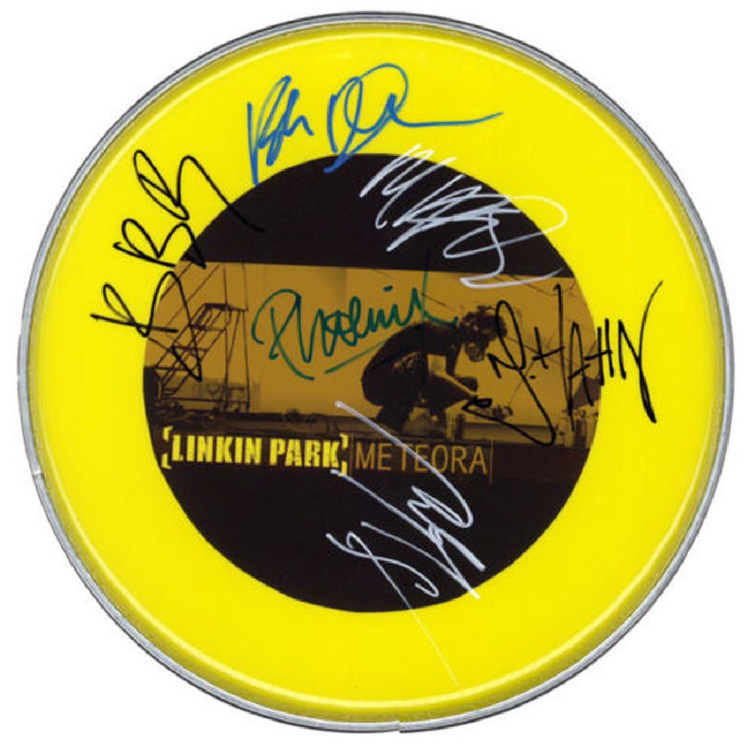 Linkin Park Signed Drum Head (1 of 1)
