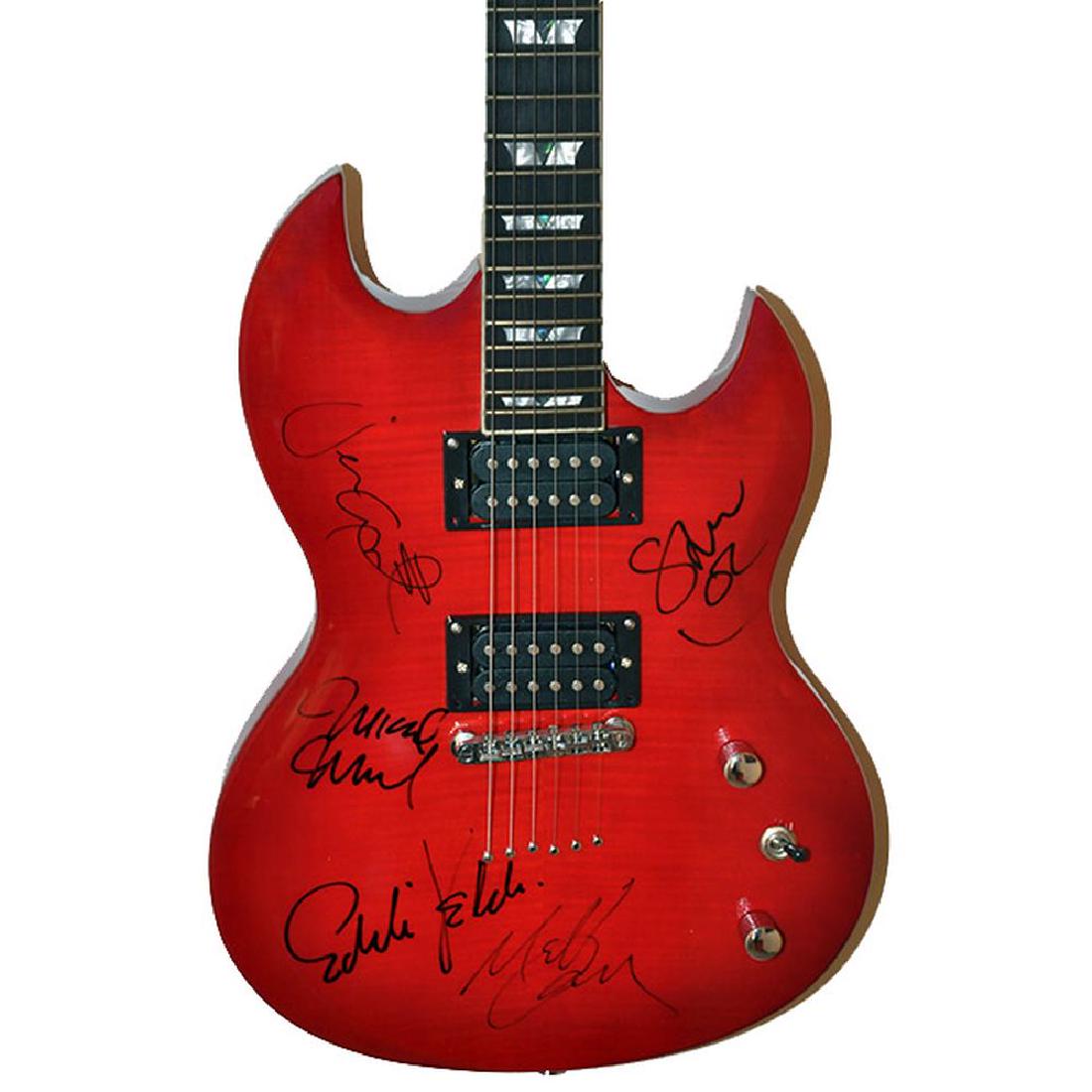 Pearl Jam Signed Guitar (1 of 1)