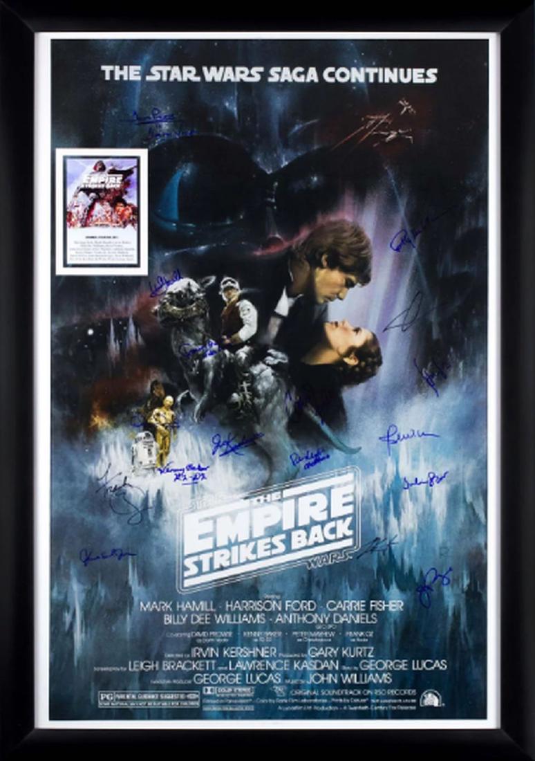 Star Wars - The Empire Strikes Back Cast Signed Movie (1 of 1)