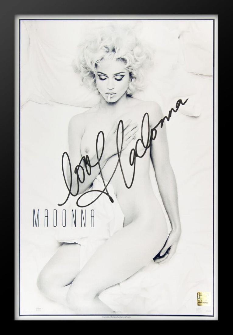 Madonna Signed Poster (1 of 1)