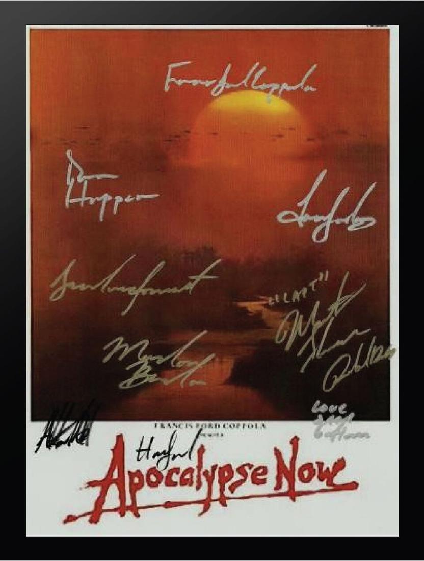 Apocalypse Now Signed Movie Poster (1 of 1)