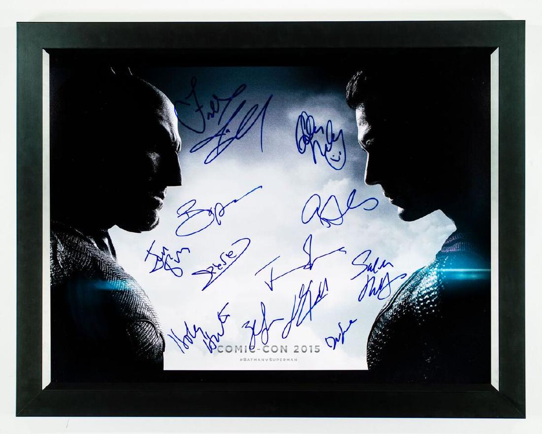 Batman vs Superman Signed Movie Poster (1 of 1)