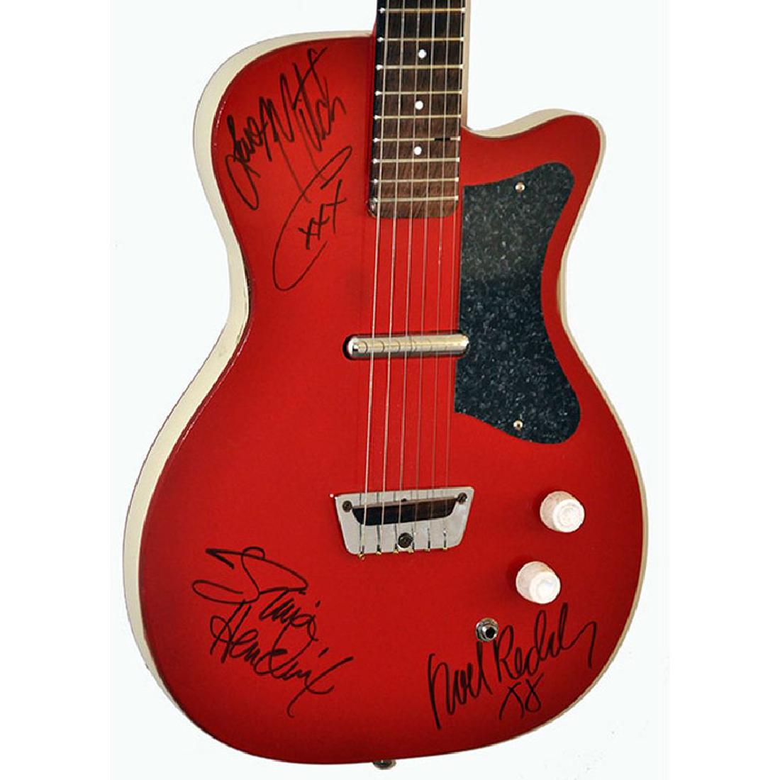 Jimi Hendrix Experience Signed Guitar