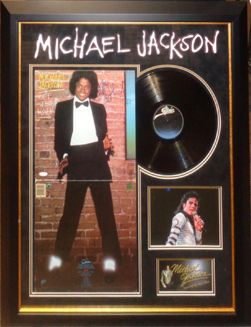 Michael Jackson Signed Off The Wall Album (1 of 1)