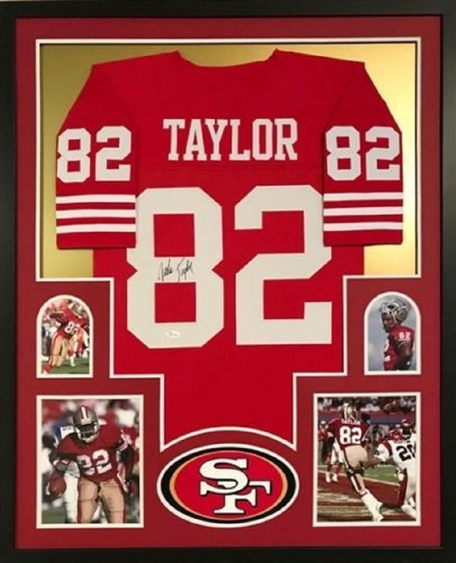 John Taylor Signed 49ers Jersey: Signed by John Taylor