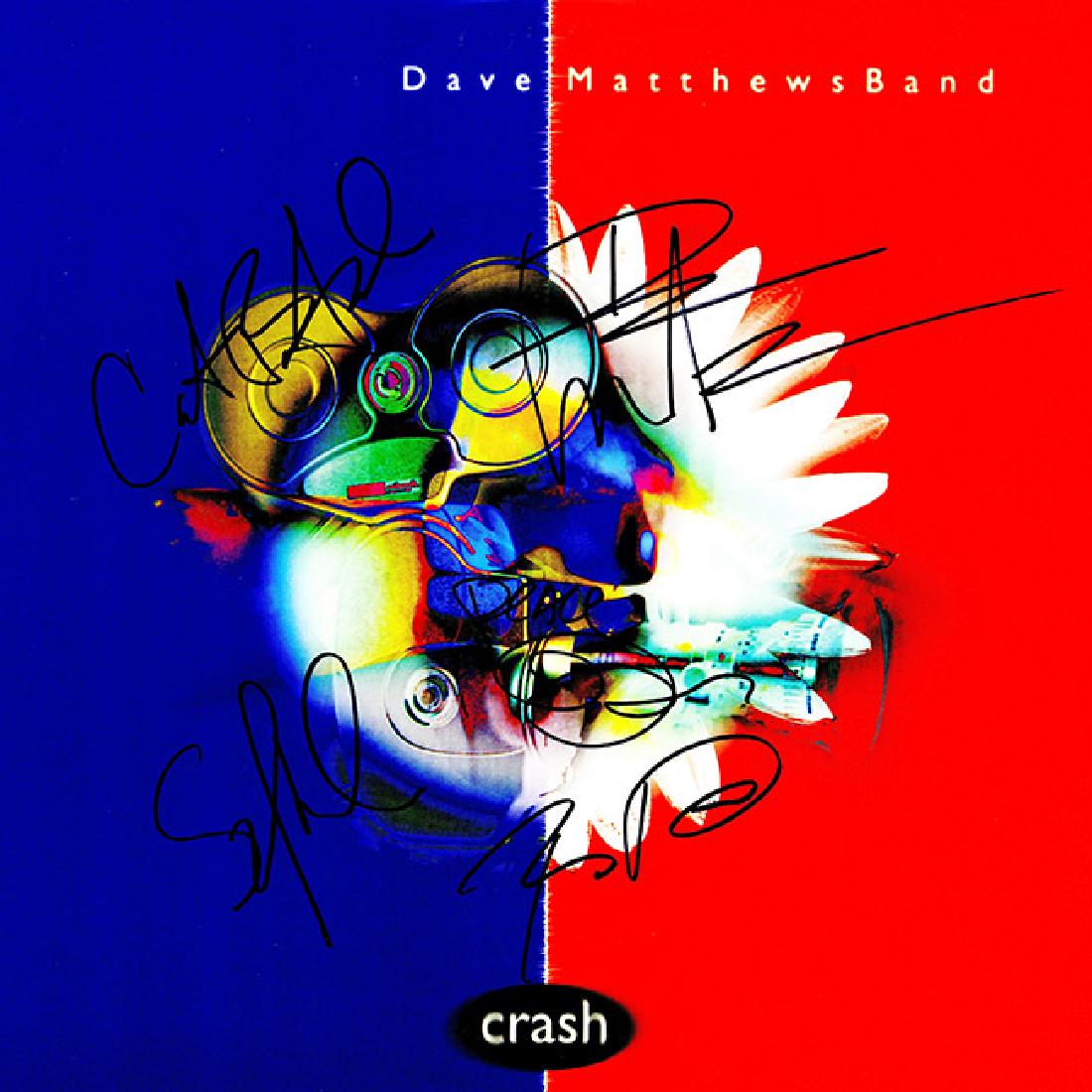 Dave Matthews Band Signed Crash Album