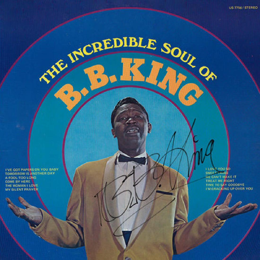 B.B. King Signed The Incredible Soul Album (1 of 1)