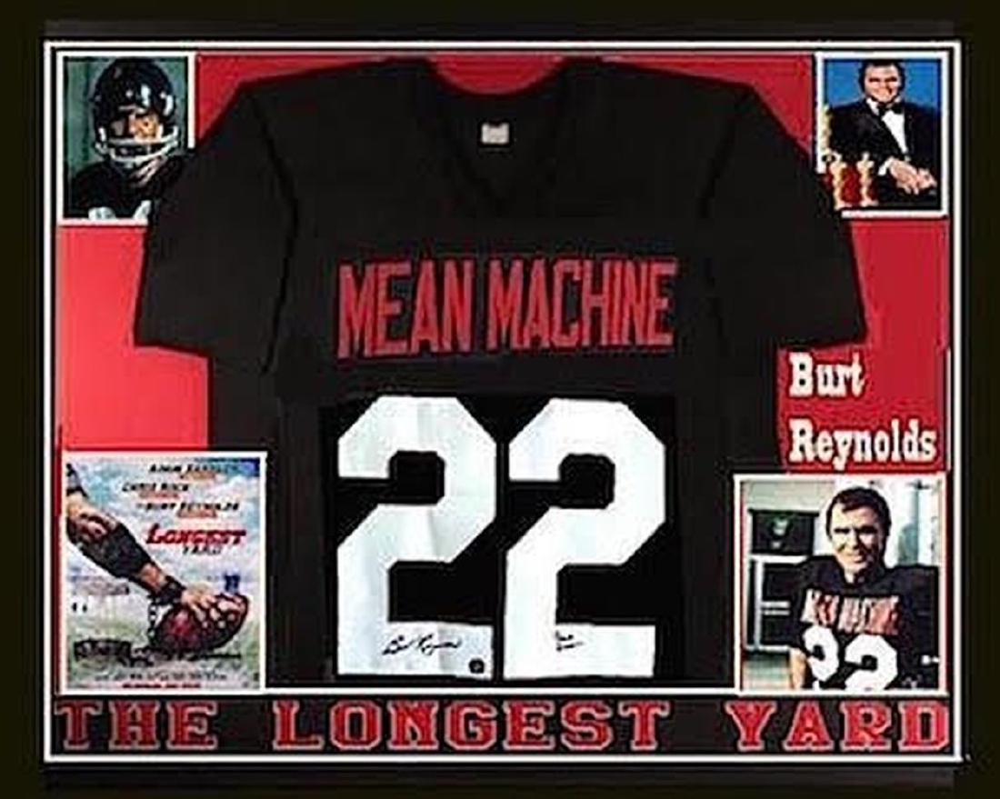 Burt Reynolds Signed The Longest Yard Mean Machine