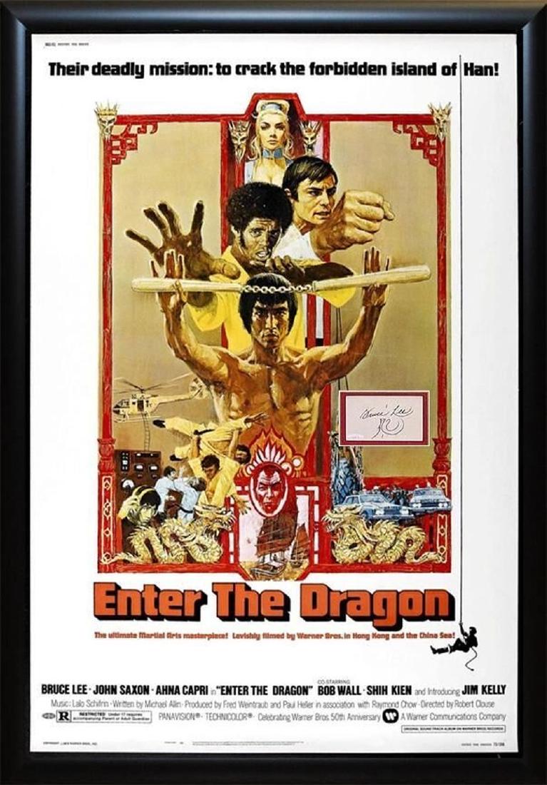 Enter the dragon best sale poster