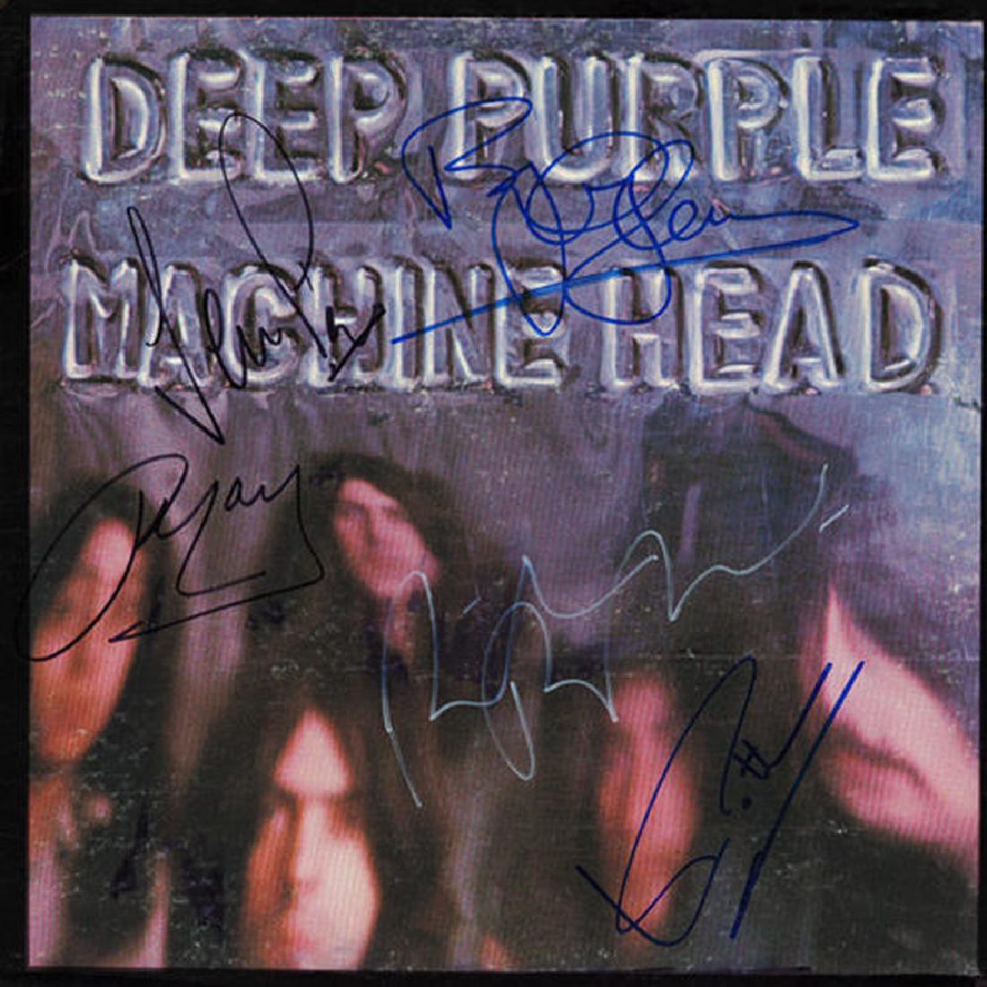 Deep Purple Signed Machine Head Album (1 of 1)