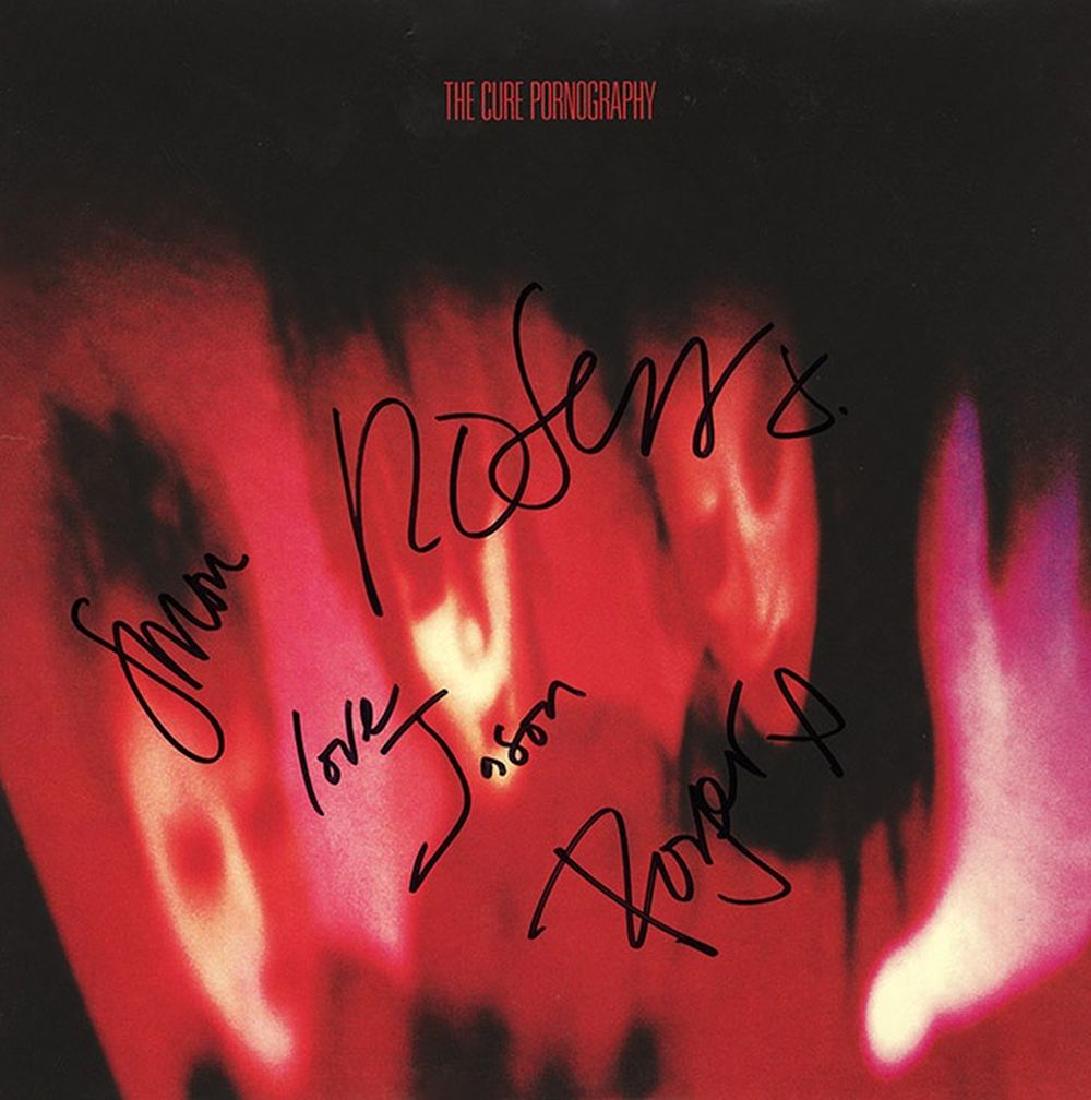 The Cure "Pornography" Signed Album (1 of 1)