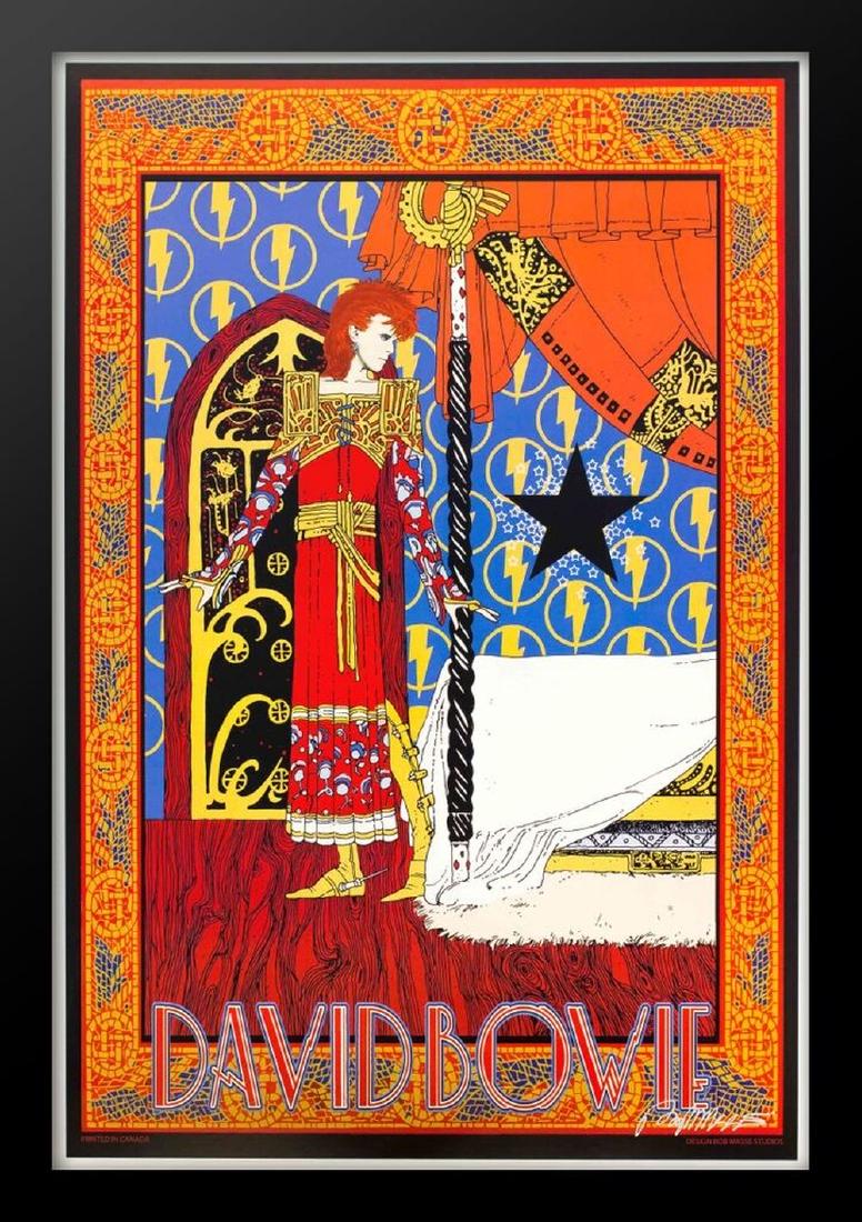 Bob Masse David Bowie Framed Poster (1 of 1)
