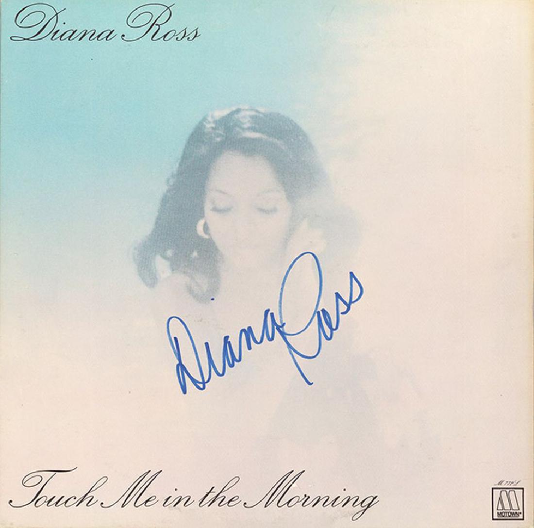 Diana Ross Signed Touch Me In The Morning Album (1 of 1)