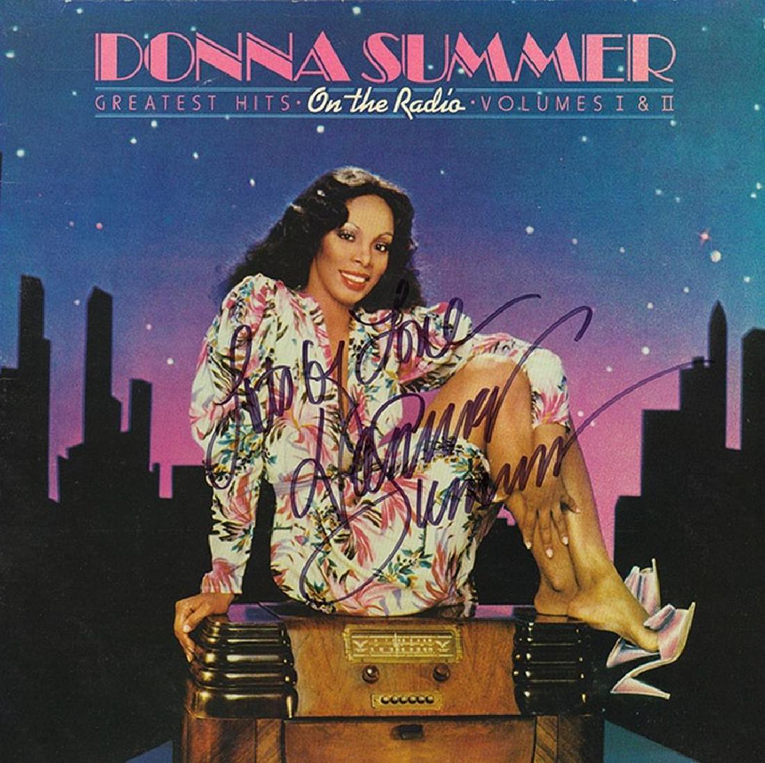 Donna Summer Signed "Greatest Hits On The Radio Volumes (1 of 1)