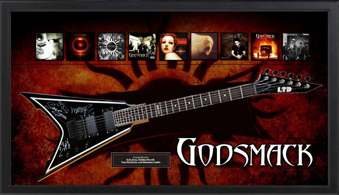 Godsmack Autographed Guitar (1 of 1)
