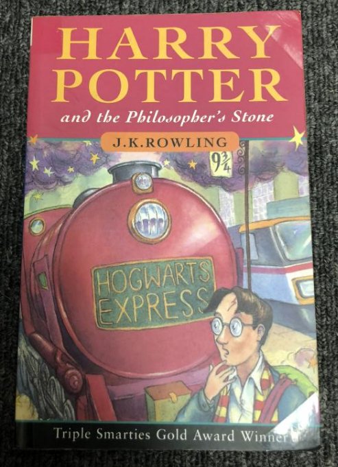Harry Potter and the Philosopher's Stone Signed UK Book (1 of 2)
