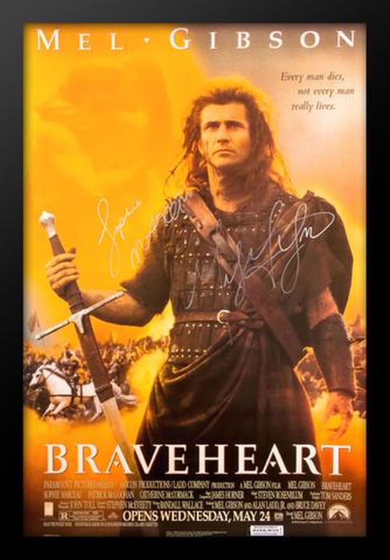 Braveheart - Signed Movie Poster (1 of 1)
