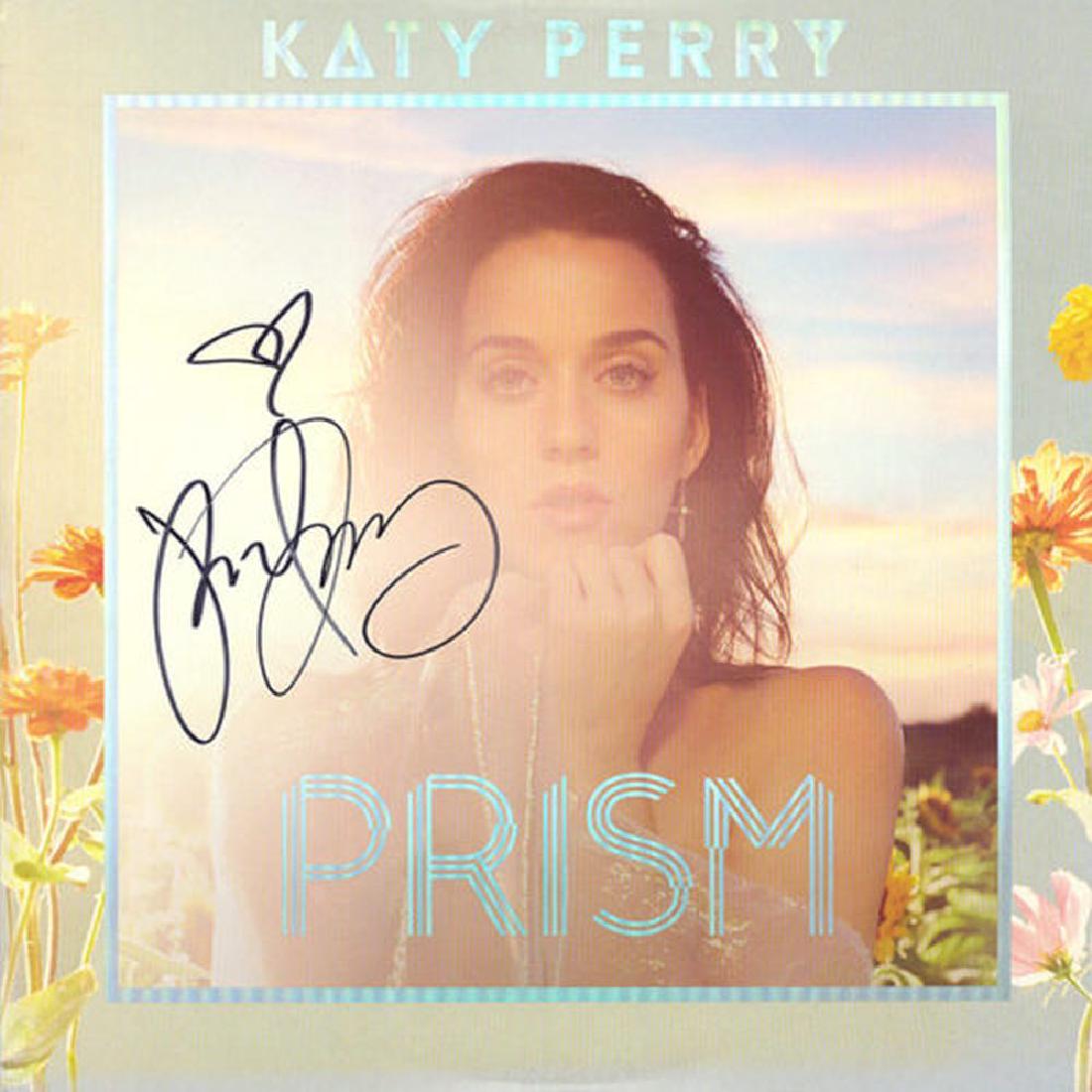 Katy Perry Signed Prism Album