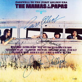 Michelle Phillips Signed Mamas And The Papas Farewell to the First Golden Era Album COA Proof Autographed Vinyl Record Michelle Phillips Signed Mamas And The Papas Farewell to the First Golden Era Album COA Proof Autographed Vinyl Record