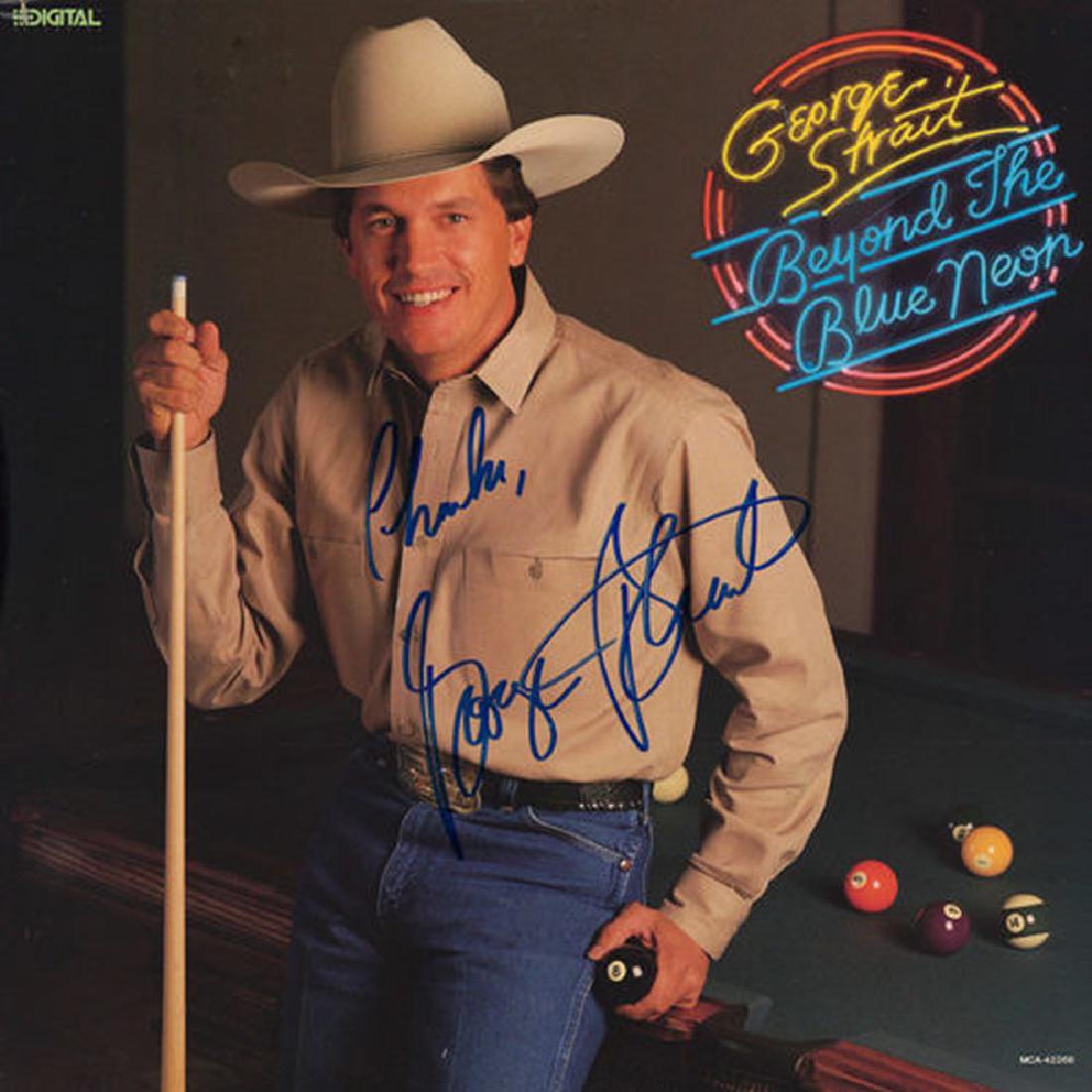 Strait Signed "Beyond The Blue Neon"