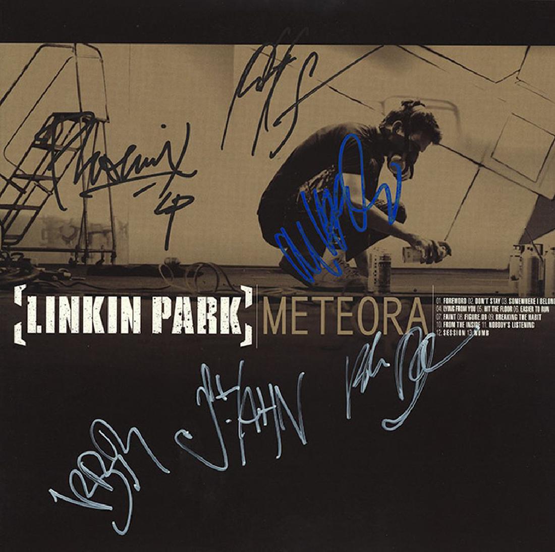 【リンキンパーク】サイン マイクイラスト METEORA Linkin Park Linkin Park 